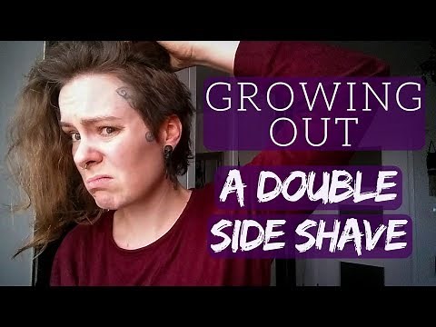 Growing Out a Double Side Shave + My Head Tattoo!