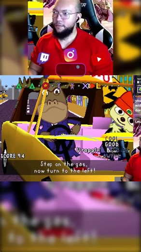 PaRappa the Rapper is one of the most craziest rhythm games I've ever played... #parappatherapper #parappadareppa #parapperps1 #parappercarstage