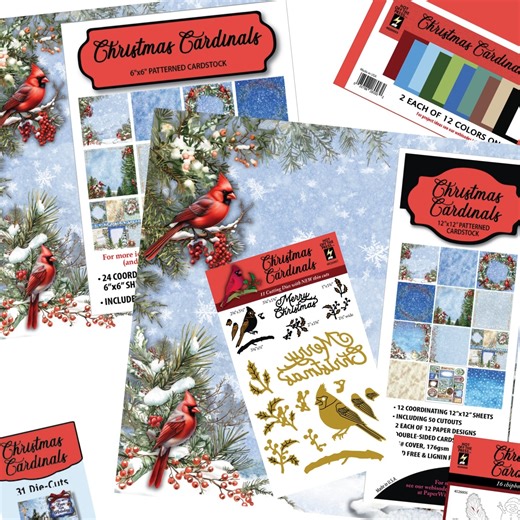 ✨ There’s something so comforting about Christmas Cardinals… like a gentle reminder of love and warmth during the holidays. 🎄❤️ These beauties are one of our newest arrivals exclusive at PaperWishes, and oh my—there are so many more waiting to be discovered. Take a cozy stroll through them all here : paperwishes.com/new-products.html?Sort_By=default | Paper Wishes