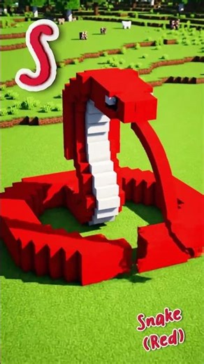 Colorful Minecraft Animals Song (QRST) #colorsong #kidsongs #minecraft