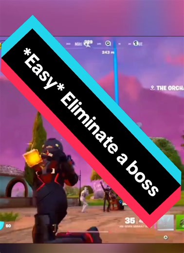 Easiest way to eliminate a boss😮‍💨💀#gaming #gamingclip #fortnite #fortniteclips #fyppp