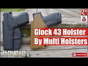 Glock 43: EDC Elite Holster by Multi Holsters