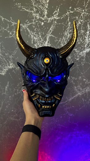 4.5K views · 3.4K reactions | Dead by Daylight Oni mask with...