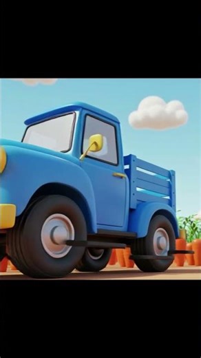 Toddler Tractor Song 🚜 Learn Colors Fast | Farm Vehicles for Toddlers #kidsvideo #zubzytoons