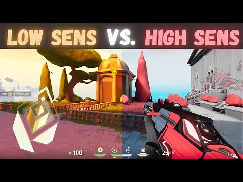 LOW vs HIGH Valorant Sensitivity | The PERFECT Sensitivity!! (Valorant Aim Guide)