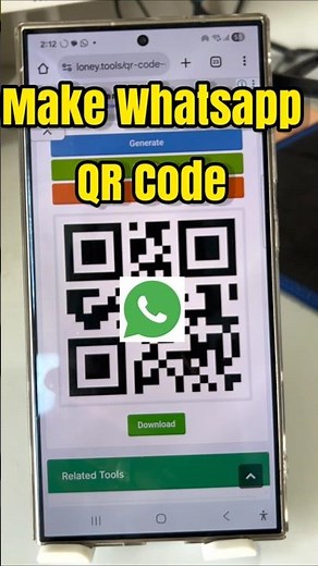 How To Make Whatsapp Number Qr Code | Whatsapp Ka Scanner Kaise Banate Hain