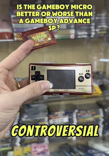 Gameboy Micro vs Gameboy Advance SP: Which is Better?