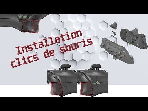 installation clics de souris sur manette xbox series X/S Controller Clicky Hair Trigger Kit custom