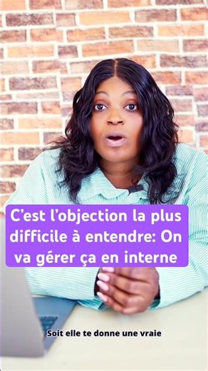 Cette objection tue 75% des vendeurs 💀 #salesobjections #shorts