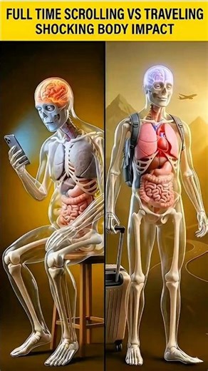 Full Time Scrolling vs Traveling: Shocking Body Impacts