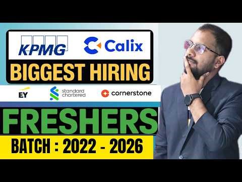 KPMG New Recruitment Drive Announced | 3DS, Calix, Cornerstone, Standard Chartered Jobs | Apply Now