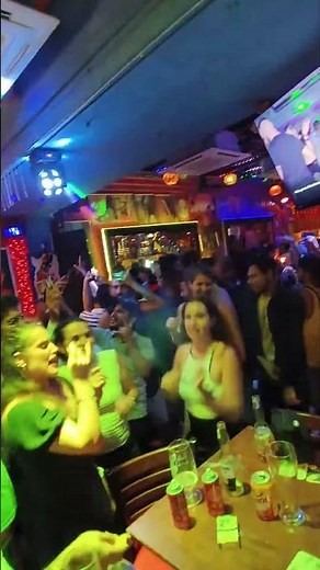 🌙 Night Bar Fun: Enjoying with a Beautiful Girl! 💃✨ #BeautifulGirl