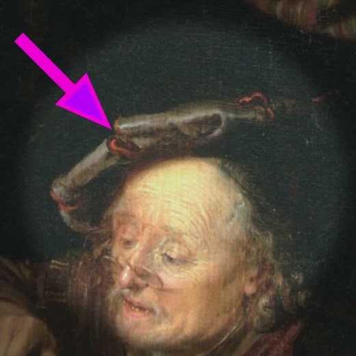 【1分deフェルメール展㉖】ヘラルト・ダウ《老齢の教師》（1671年 ドレスデン国立古典絵画館）
