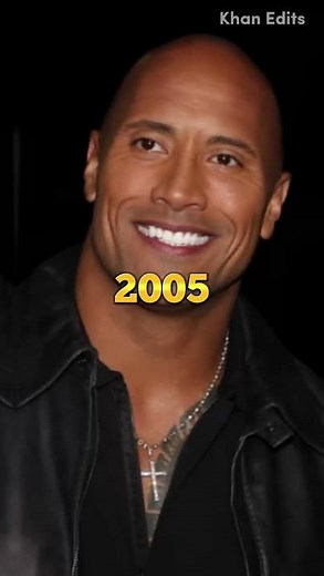 Dwayne Johnson Evolution 👑 (2022 - 1972) #shorts