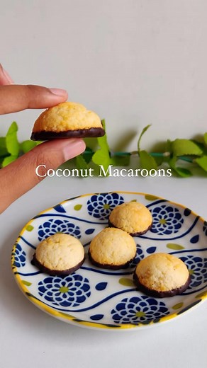 126K views · 268 reactions |  Eggless Coconut Macaroons  Made with...