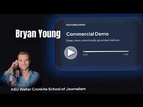 Professional Commercial Voice Over Demo Reel | Warm, Conversational & High Energy