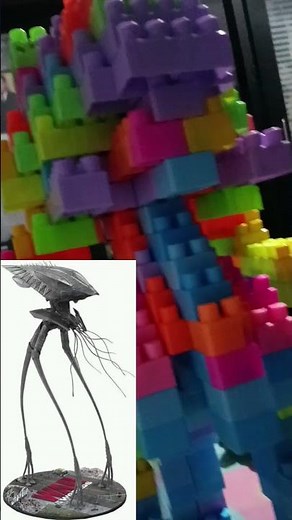 lego war of the world tripod #shorts #shortvideo #waroftheworlds #tripod #alien