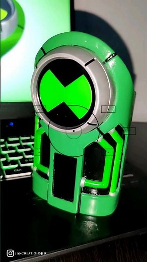 DIY OMNITRIX | 3D Printed - Ultimatrix | Ben 10 Omnitrix #3d #3dprinting #cosplay #ben10