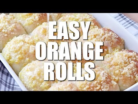 How to make: EASY ORANGE ROLLS
