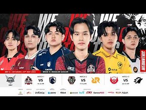 🔴 LIVE | MPL ID S17 | Regular Season Day 2 Week 9 | English