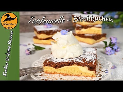 einfacher Topfenwelle Blechkuchen