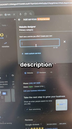 How to Add Custom Services to Your Google Business Profile #googlebusinessprofile