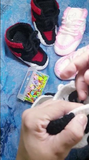 crochet Adidas sneakers | wip | crochet shoes