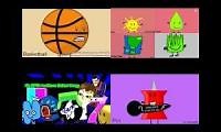 Mix of 4 videos from youtube : 3 BFDI Auditions And BFDI Auditions Comparison #4