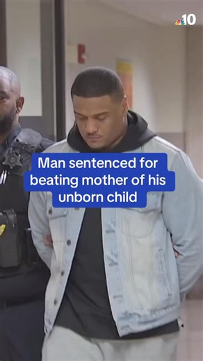 A man was sentenced to four to six years in prison for beating the mother of his unborn child in an attack that was captured on video. WARNING: The video of the attack is graphic and could be disturbing for some viewers. Full story here: http://on.nbc10.com/uBDaP7I | NBC10 Philadelphia