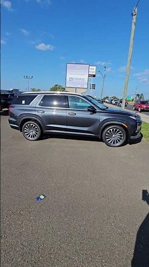 2025 Hyundai Palisade Ultimate Calligraphy - Steel Graphite with warm grey leather