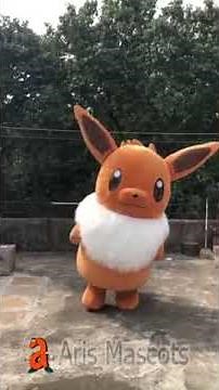 giant inflatable eevee pokemon costume Adult eevee mascot costume for sale
