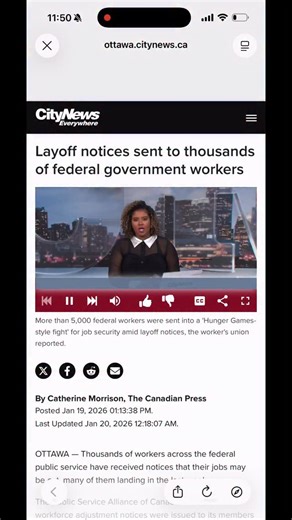 Dr. Addy Olubamiji on Instagram: "Thousands of federal jobs on the line in Canada 🇨🇦 Ottawa just confirmed a massive shake-up in the federal public service: over 6,900 workers have now received “workforce adjustment” notices since November, warning their jobs may be cut as the government moves to slash $60B in spending over five years. Unions say: • 1,775 PSAC members got notices last week alone • 1,800+ PIPSC members were hit at the same time • 2,800+ CAPE members have been warn