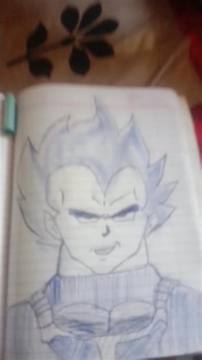 🎨 Ultimate Vegeta Pen Art Tutorial: Master the Dragon Ball Z Style! #shorts #shortsfeed