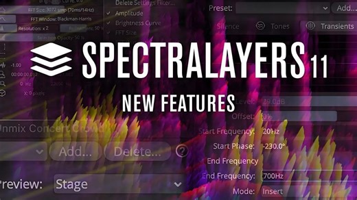 更新：光谱层11中文版 SpectraLayers Pro 11.0.60 伴奏制作人声消音 WIN+MAC