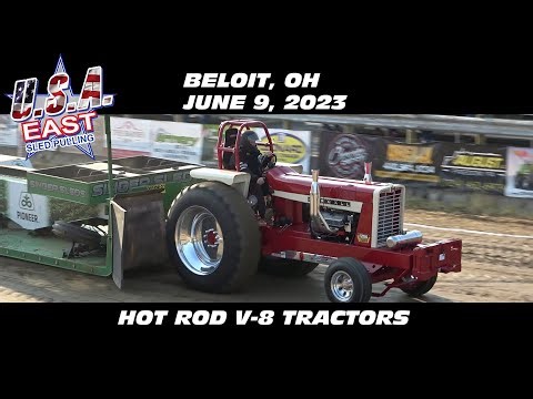6/9/23 USA-EAST Beloit, OH Hot Rod V-8 Tractors