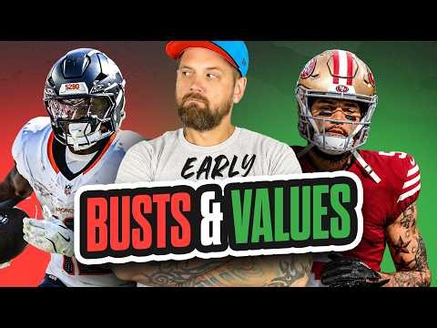 Early Busts + Early Values | Fantasy Football 2026 - Ep. 1923