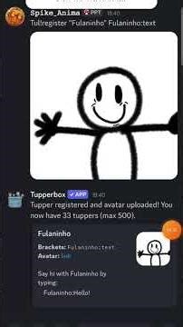 como criar uma persona no Tupperbox no discord! #tutorial #discord #tupperbox