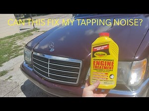 Is using Rotella oil a mistake Mercedes w140 s500? Can Rislone additive fix tap noise?