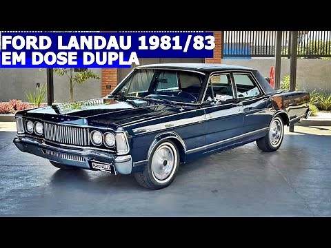 For sale: 1981 Ford Landau, automatic, V8 302 engine, restored.