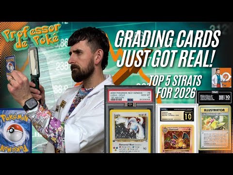 I Let a Card Shop Decide Which Pokémon Cards I Should Grade 😳 Top 5 Strats for Pokemon Slabs in 2026
