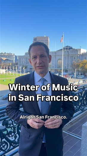 More music is coming to San Francisco! Pier 80, the home of Portola Festival, is hosting its first-ever standalone concerts with @swedishhousemafia, @skrillex, and @fourtetkieran, and Moscone Center is hosting a first-of-its-kind event with @followthefishtv. These concerts are unlocking venues that are normally quiet during December, drawing out locals and visitors to enjoy great music. Let’s go, San Francisco. | Daniel Lurie