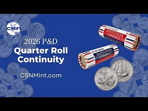 1776-2026 250th Anniversary P&D Quarter Roll Continuity
