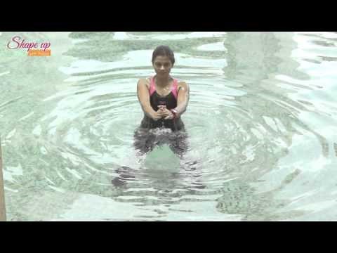 Aqua Aerobics Exercises - Shallow Water Exercises Free DIY Tutorial