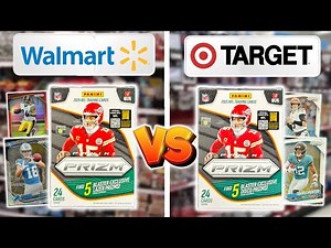 WALMART vs. TARGET (2025 Prizm Football Blaster Boxes)