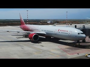 Boeing 777-300ER а/к Россия | Рейс Симферополь - Санкт-Петербург