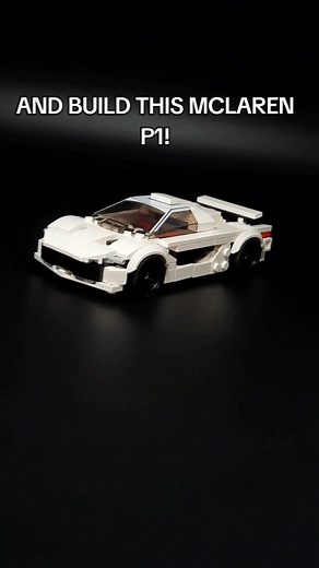 ilyabuilder724 on Instagram: "76908 Mclaren P1 Check the FREE instructions in video below: https://youtu.be/1hlPt5DyEiw #lego #speedchampions #legocar #mclaren #mclarenp1"