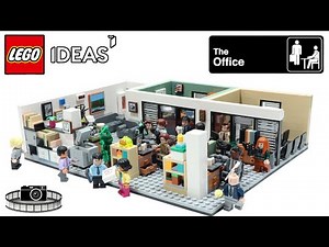 LEGO Ideas 21336 The Office | Stop Motion Speed Build