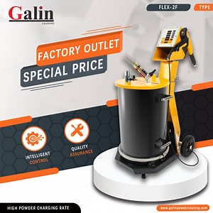 [Hot Item] Flex-2f Industrial Auto Paint Color Mixing Powder Coating Machine for Metal Surface Treatment