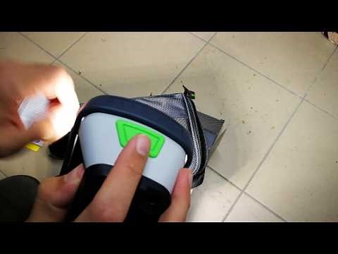 Unpacking unboxing working light Festool SYSLITE KAL II-Set 499815
