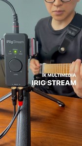 Sound check, 1-2-3! Let your audience hear you loud and clear with iRig Stream. bit.ly/ikirigstream | IK Multimedia